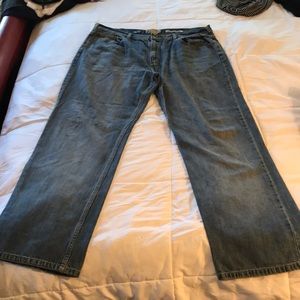 Urban pipeline loose straight jeans